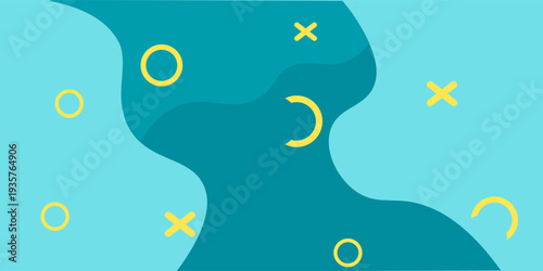 geometric shape vector modern and colorful backround