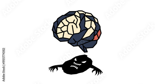 Brain with Evil Thought.