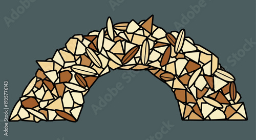 Mosaic Arch Design.