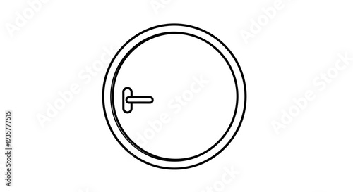 Simple Lock Icon Design.