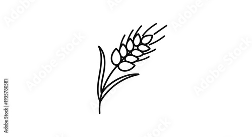 Nutrient graph Line art vector dynamic abstract color illustration