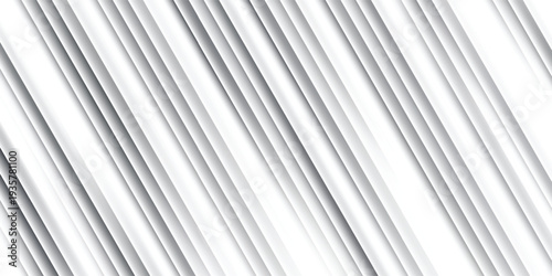 Diagonal grey gradient lines background. Abstract silver stripes wallpaper.