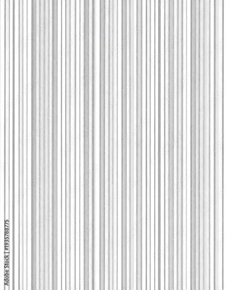 Fototapeta premium Vertical grayscale parallel lines pattern, plain background, minimalist texture