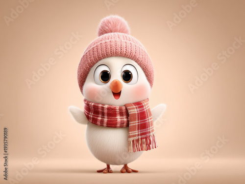 baby snowman with small size