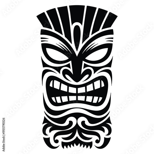 Mystery aztec idol vector icon for web design isolated on white background suitable for ancient civilization tribal art and archaeological themed graphics