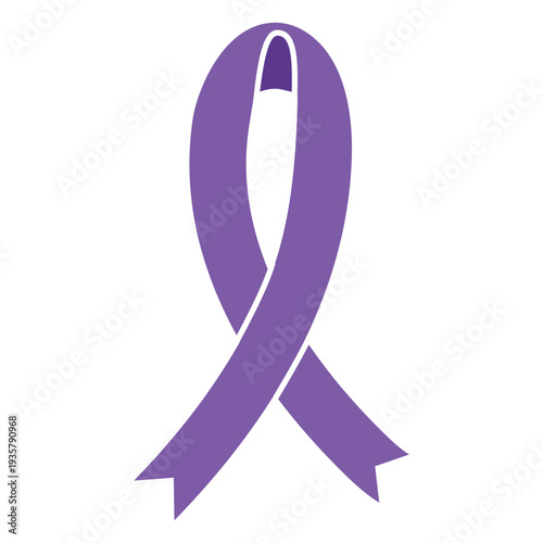 Ribbon silhouette detailed