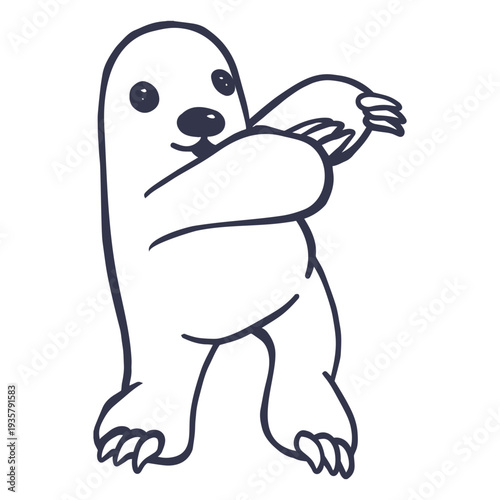 Sloth dancing dance stroke