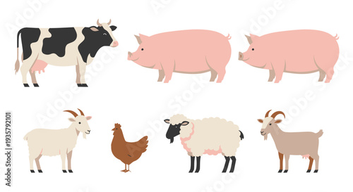 Farm Animals Collection.