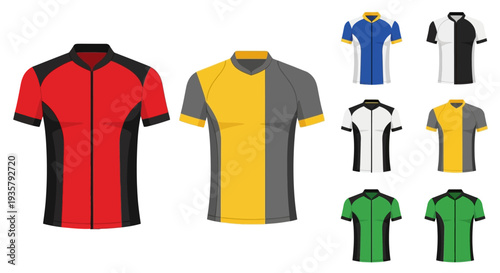 Cycling Jerseys Various Colors.