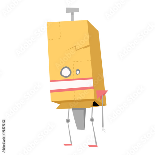 Robot box eye sketch