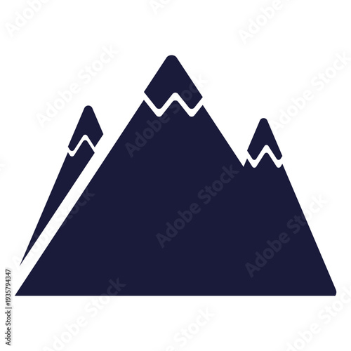 Silhouette mountain