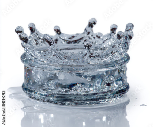 water splash isolated on a ...