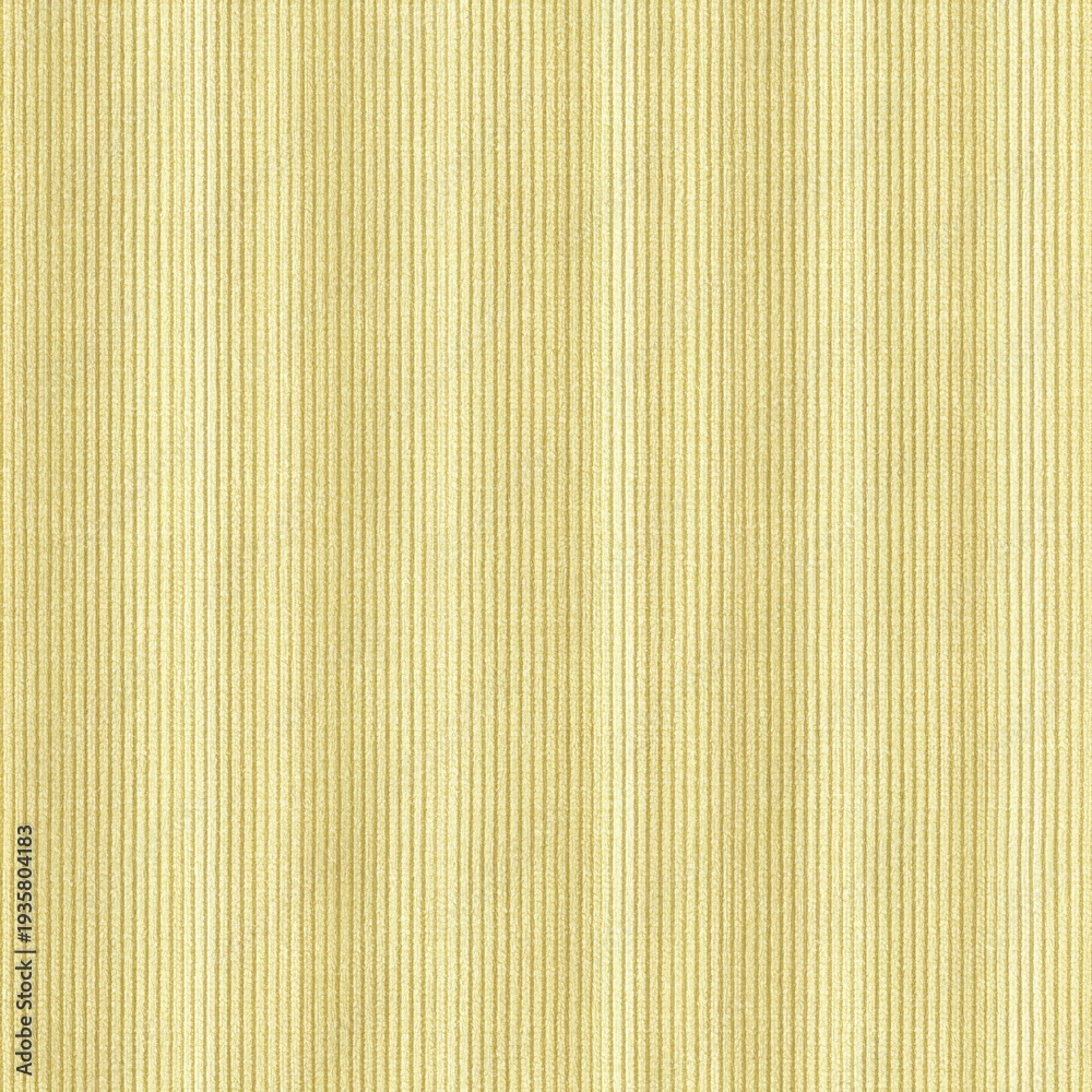 Fototapeta premium Beige fabric-like surface with vertical ribbed texture pattern