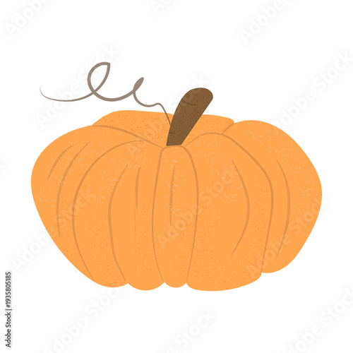 Hand drawn pumpkin pumpkin