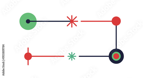 Laser Line art abstract creative tone vector