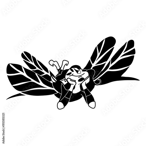 Fairy day dreaming cute