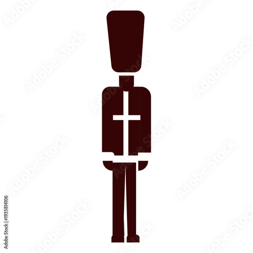 Queens guard silhouette