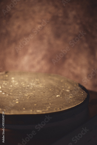 frying pan on a stove