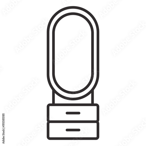 Dressing table stroke