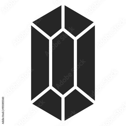 Crystal shape simple