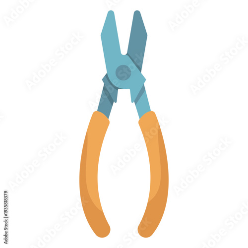 Needle nose pliers flat