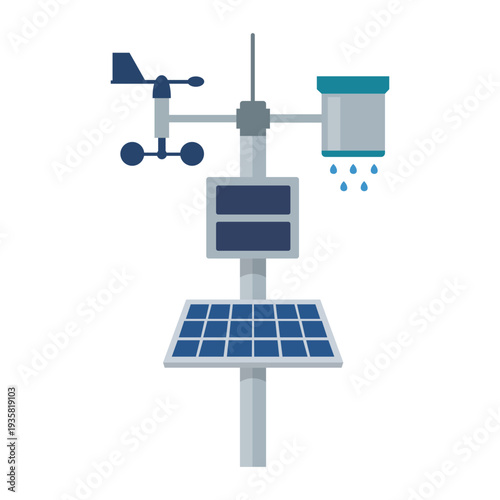 World Meteorological Day Illustration