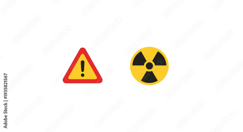 Fototapeta premium Hazard Zone Line soft color vector design