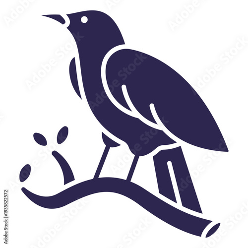 Scarlet tanager bird black