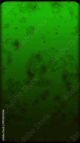Vintage film grunge effect with scratches and dust green screen overlay perfect for compositing and analog touch effect