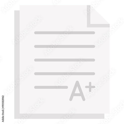 A grading paper