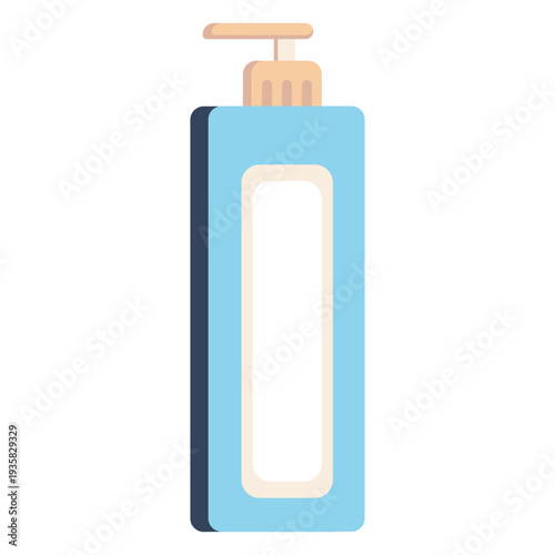 Liquid soap dispenser icon colorful