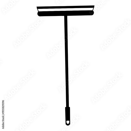 Long window cleaner tool black