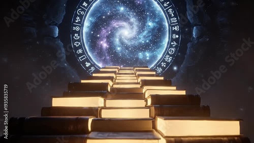 Stairway to the Cosmos - A Journey Through Knowledge and Mystery.
