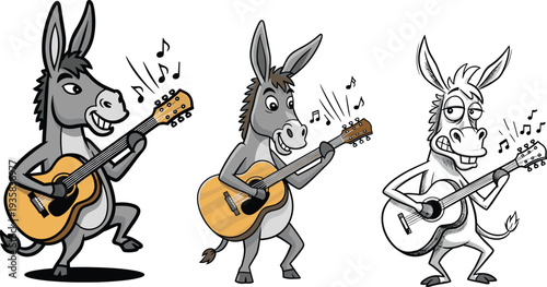 Cartoon barber characters set with diverse hairstyles professional hairdresser icons isolated flat vector illustration grooming salon concept collection design pack