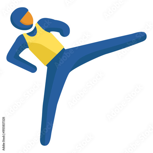 Judo paralympics pictogram