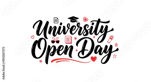University open day promotional design