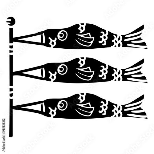 Japan koinobori windsocks