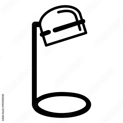 Furniture pop art table lamp stroke table lamp