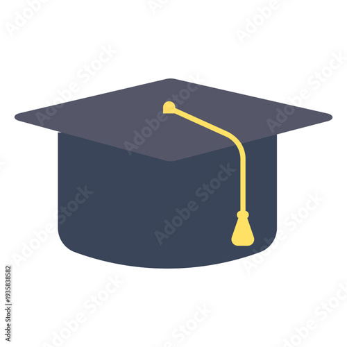 Graduation cap flat cap