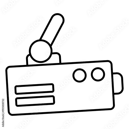 Police elements video camera stroke