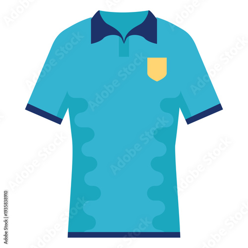 T shirt collars flat