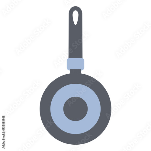 Cooking frying pan flat