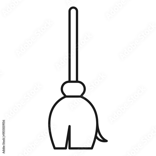 Magician broom stroke