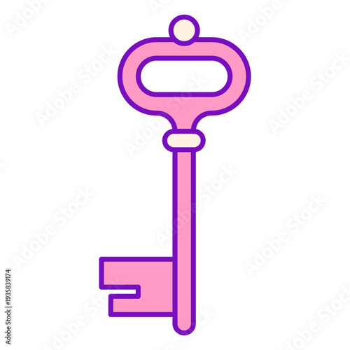 Magician colored key stroke