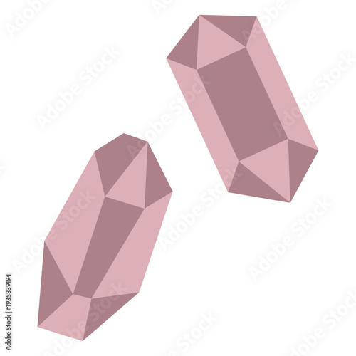 Magician crystals flat