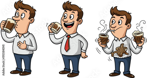 Cartoon barber characters set with diverse hairstyles professional hairdresser icons isolated flat vector illustration grooming salon concept collection design pack