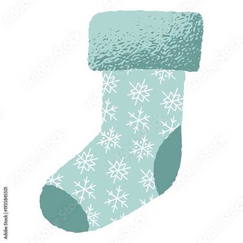 Decoration santa claus sock
