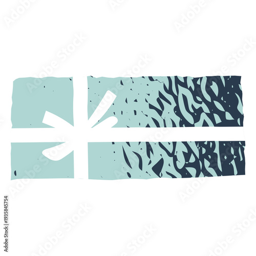 Present box surprise illustration