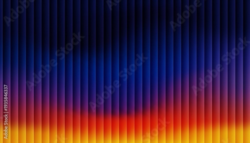 Gradient Vertical Color Stripes Abstract Design