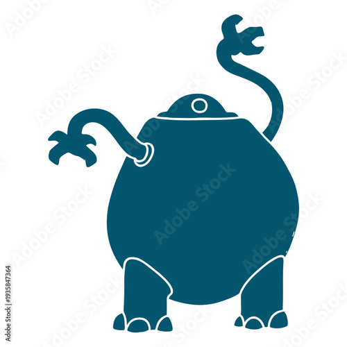 Robot fat machine arms